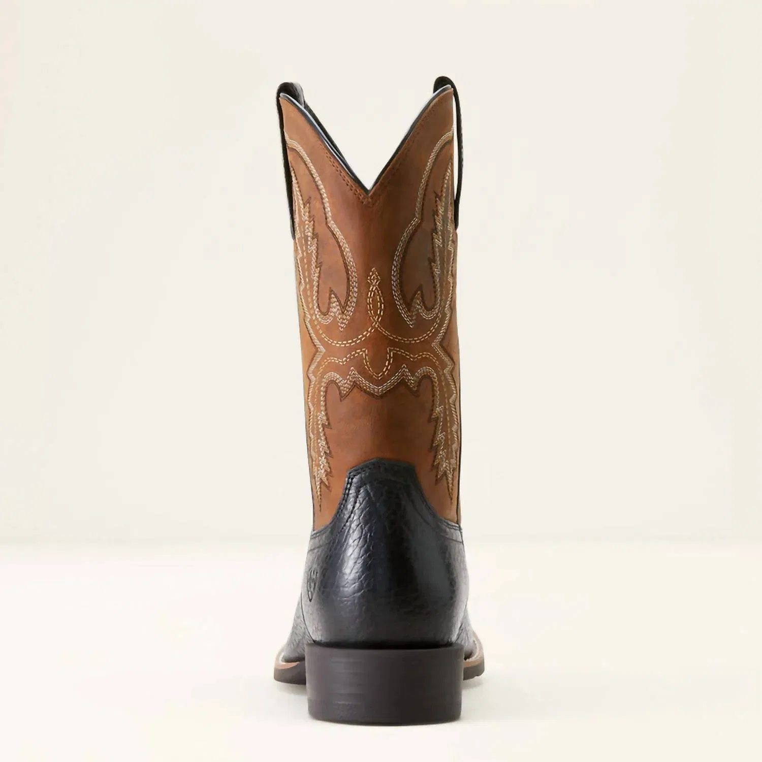 ARIAT Мужские спортивные ковбойские сапоги Stratten - широкие, черный цвет Adobe|Weathered Chestnut — фото 3