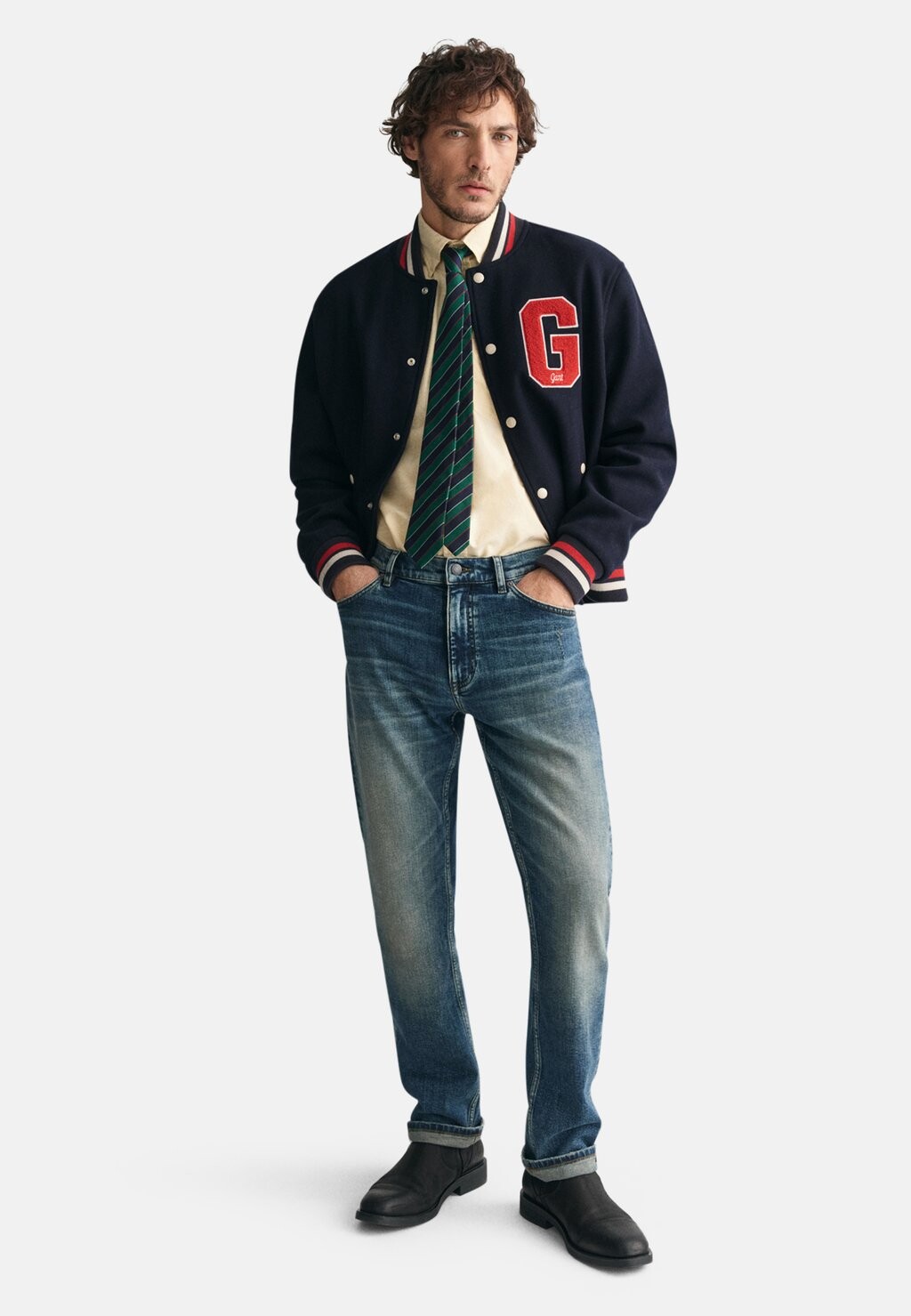

Рубашка REG OXFORD GANT, бежевый