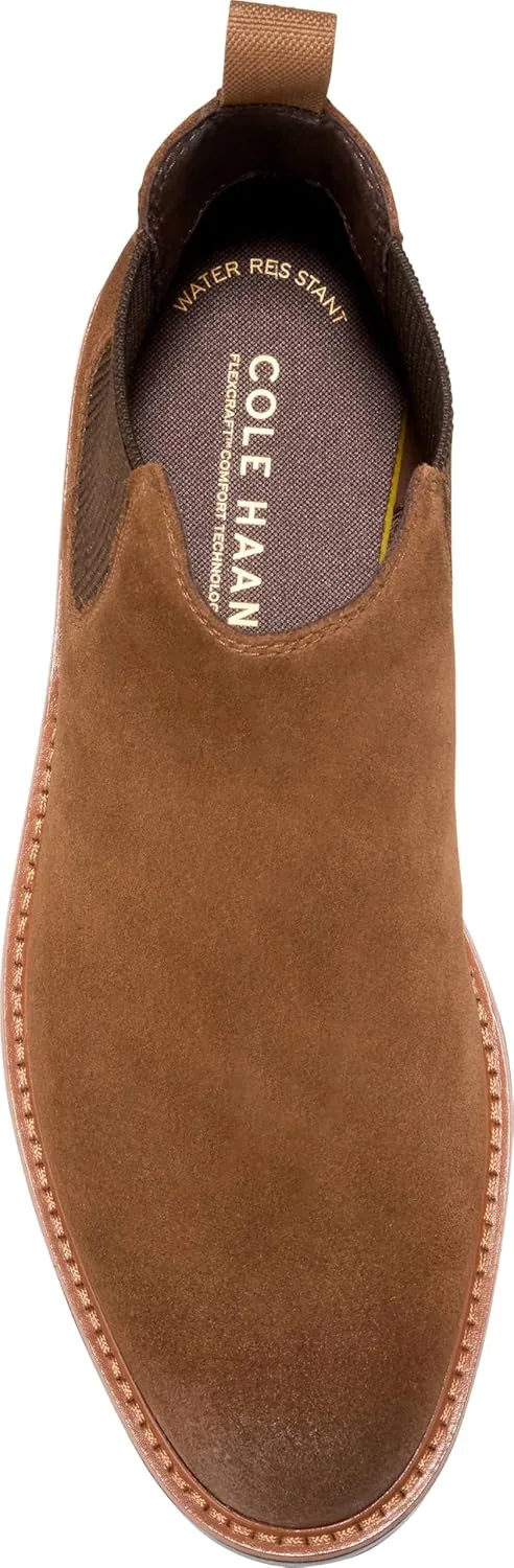 Мужские ботинки Cole Haan Chamberlin Grand Chelsea, коричневый — фото 3