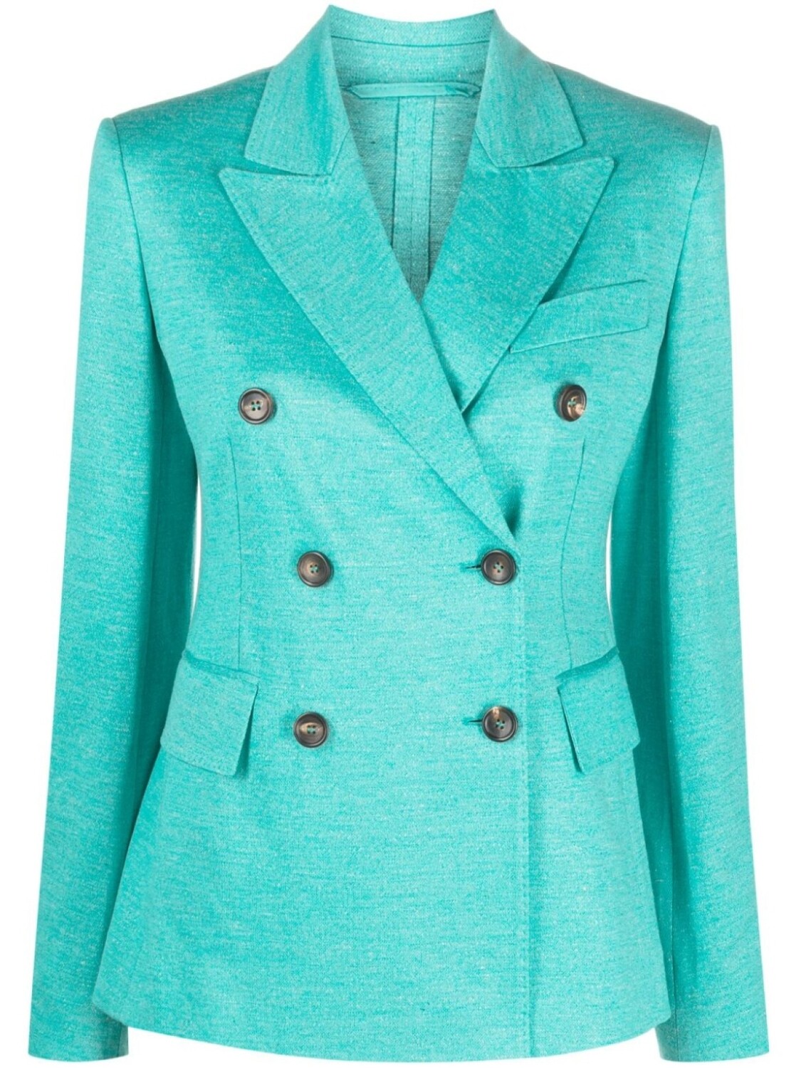 

Двубортный блейзер Max Mara, зеленый