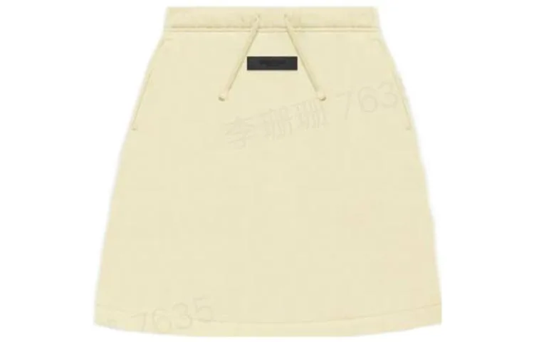 Детская короткая юбка Fear Of God Essentials, Canary Yellow