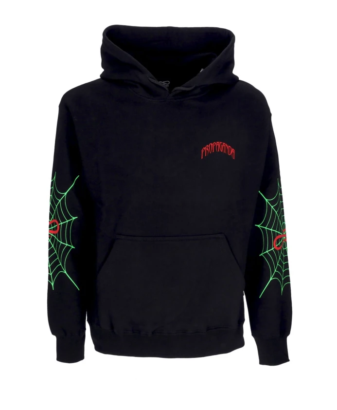 

Черная толстовка с длинным рукавом и треугольным рисунком Propaganda, черный