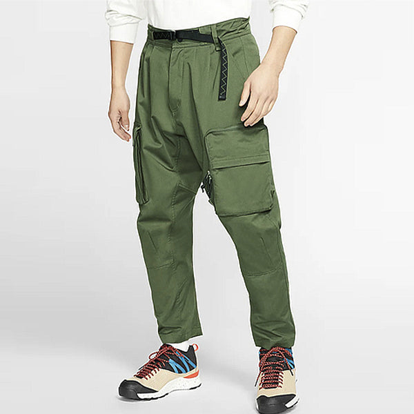 Брюки mens acg cargo pant militarygreen army green Nike, зеленый — фото 3