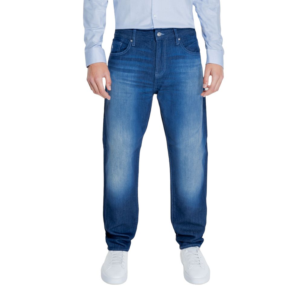 

Синие хлопковые джинсы и брюки Armani Exchange