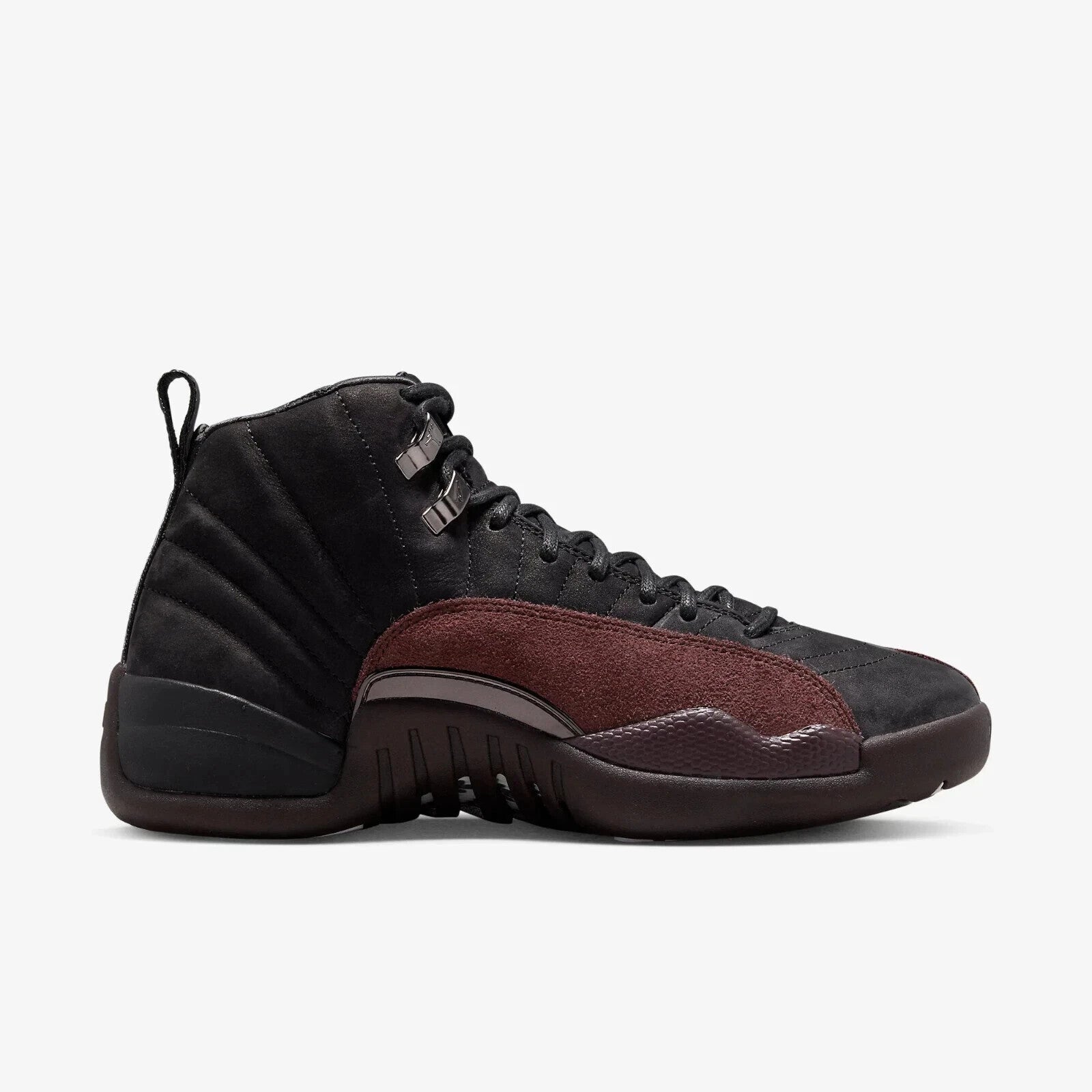 Женские черные баскетбольные кроссовки Air Jordan 12 Retro SP DV6989-001 — фото 2