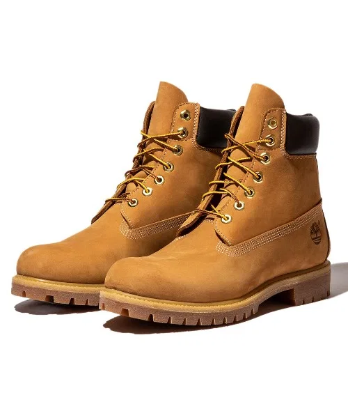 Ботинки Timberland 6-дюймовые Premium водонепроницаемые желтые