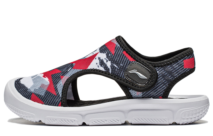 

Детские сандалии Traceability 2.0 для младших школьников LINING YOUNG, черный/красный/белый