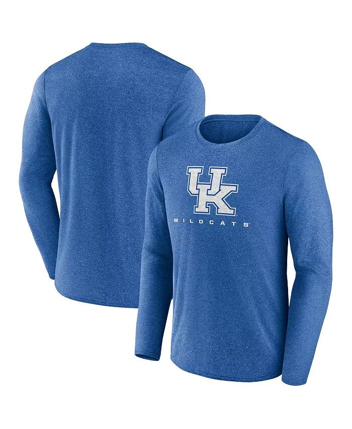 

Мужская футболка с длинным рукавом Royal Kentucky Wildcats Defender Fanatics