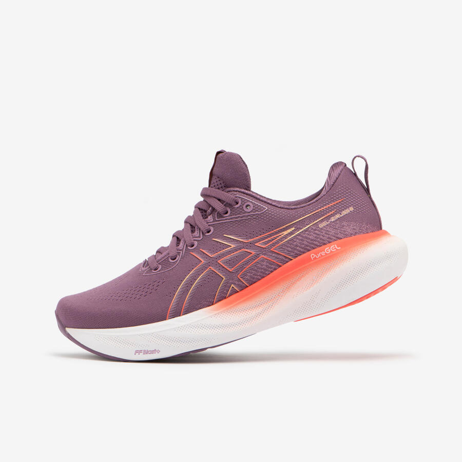 Кроссовки женские Asics - Gel-Ziruss 8 тёмно-фиолетовый/коралловый