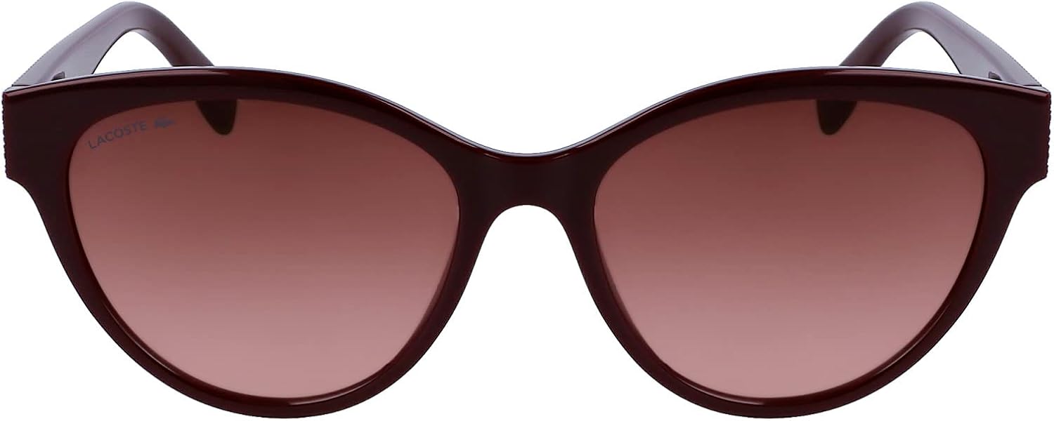 

Lacaste женские солнцезащитные очки Cat Eye L983s Lacoste, Burgundy