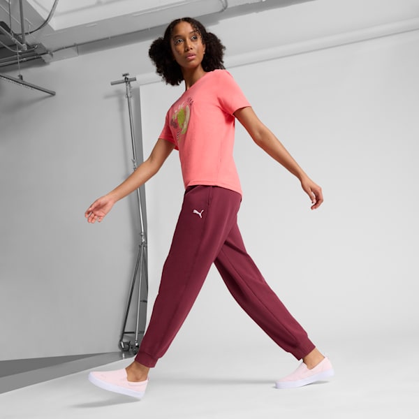 Женские туфли без застежек Bari Comfort Terry Puma, розовый — фото 3