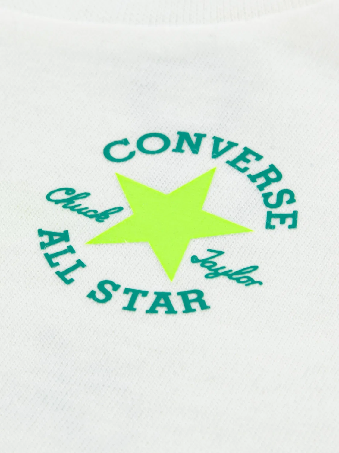 Комплект одежды Converse ULTIMATE ESSENTIAL в изумрудном и белом цветах — фото 4