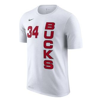 

Футболка nba giannis antetokounmpo bucks t-shirt 'white' Nike, белый