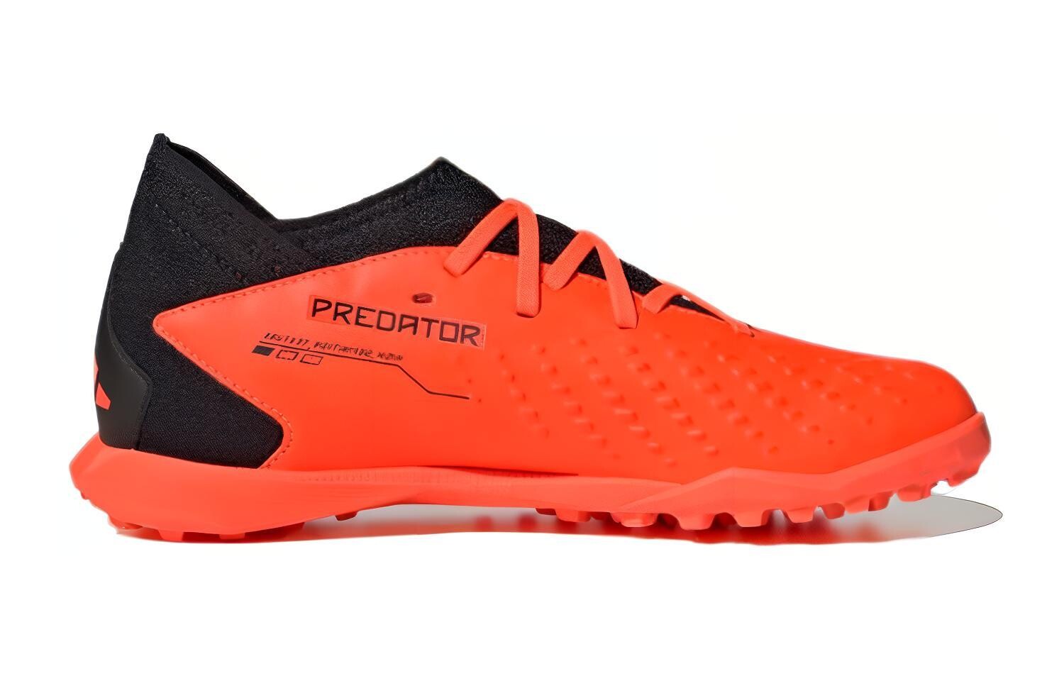 Детские футбольные бутсы серии PREDATOR GS Low-top оранжевые/черные Adidas — фото 2