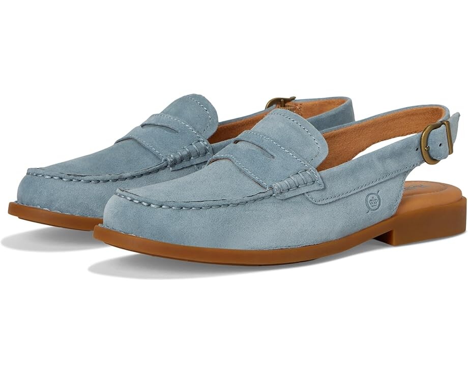 Туфли на плоской подошве Born Marly, цвет Light Blue