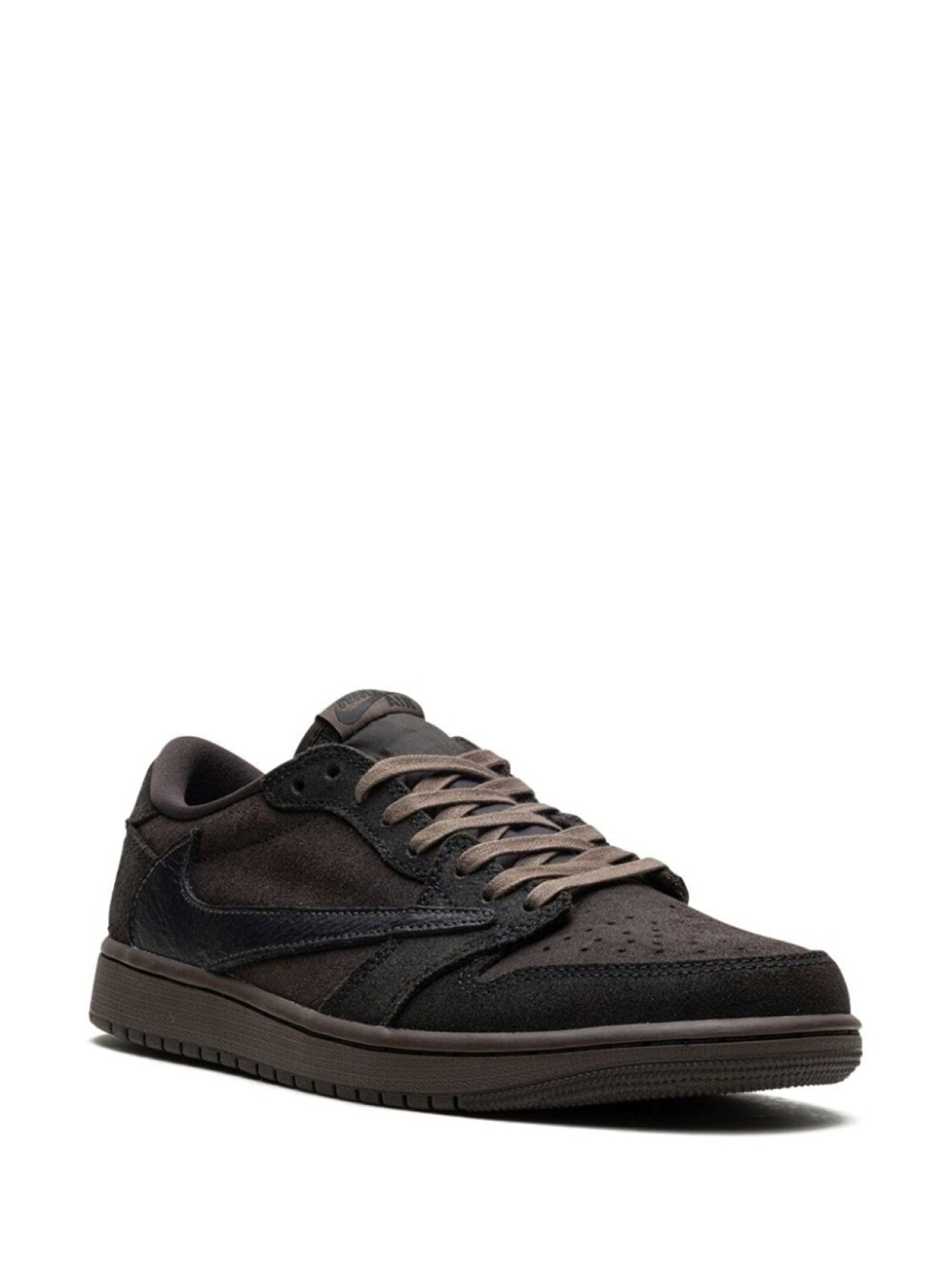 Кроссовки Jordan x Travis Scott Air Jordan 1 Low OG "Velvet Brown", коричневый — фото 2