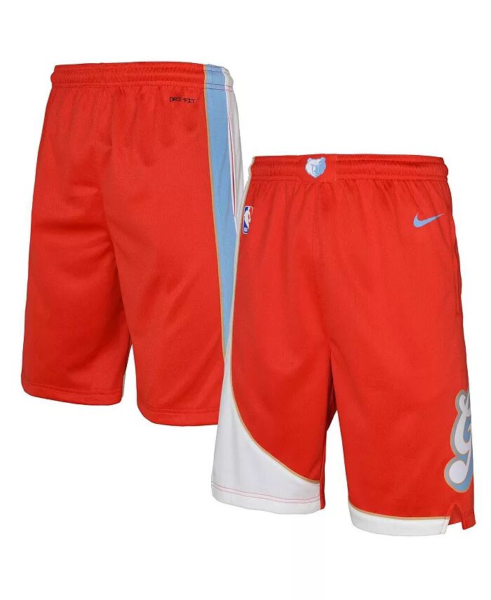 

Шорты для выступлений Swingman Big Boys and Girls Red Memphis Grizzlies 2024/25 City Edition Nike
