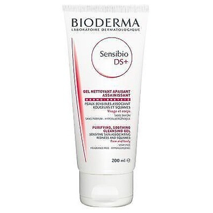 

Bioderma Sensibio DS+ Очищающий успокаивающий очищающий гель 200 мл