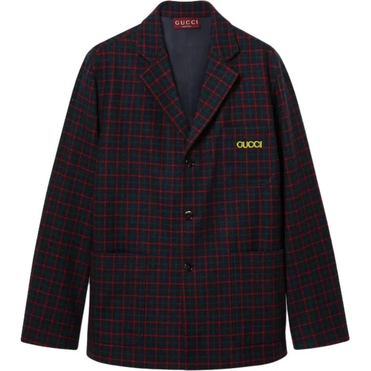Пиджак GUCCI мужской, весна-осень, красный