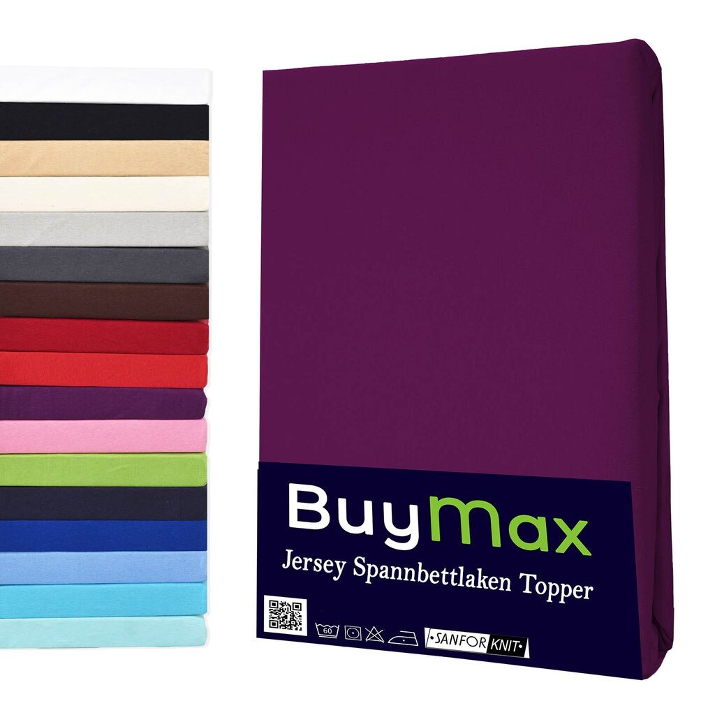 

Простыня Jersey Topper 100% хлопок, 120х200 см, цвет баклажана Buymax, Фиолетовый, Простыня Jersey Topper 100% хлопок, 120х200 см, цвет баклажана Buymax