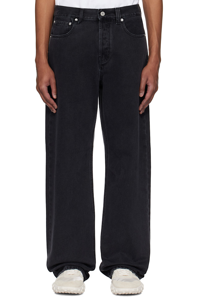 

Прямые джинсы de-nîmes Jacquemus, черный