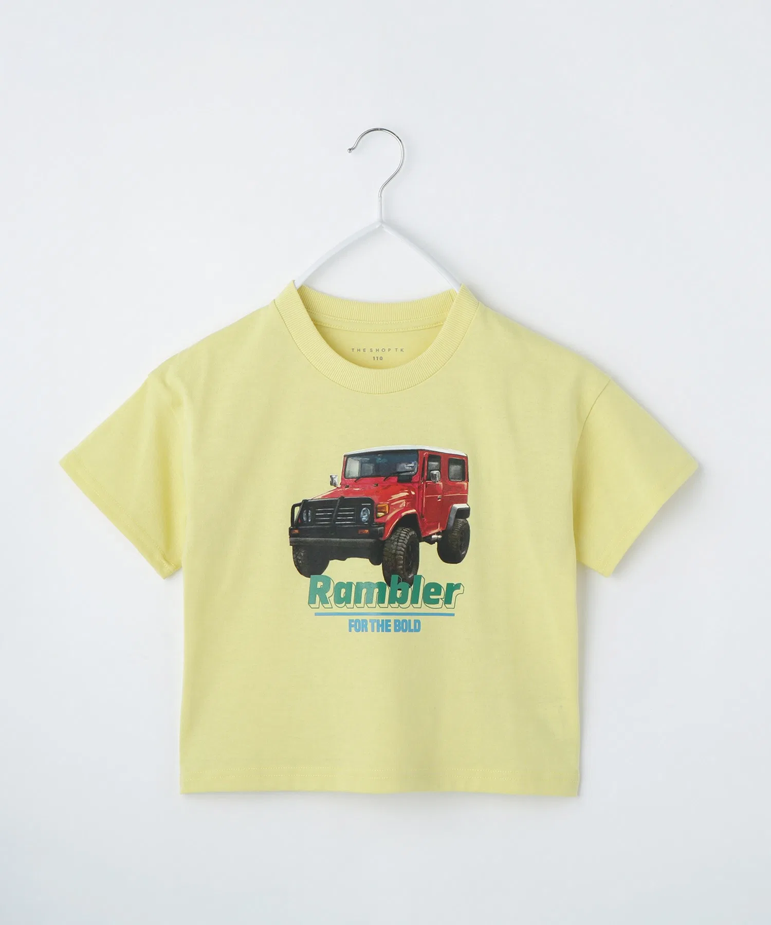 Детская футболка с принтом машины THE SHOP TK чёрная — фото 2