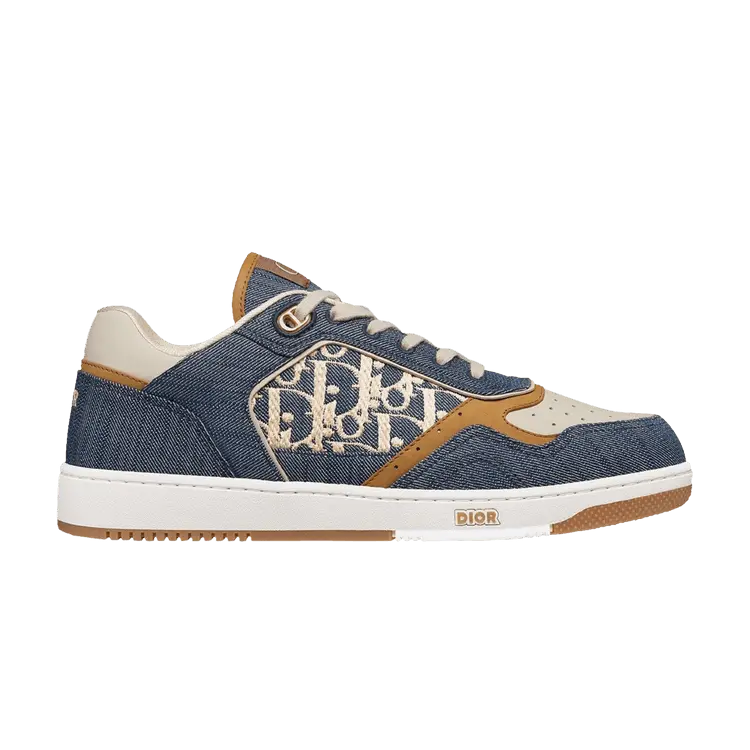 

Кроссовки Dior Dior B27 Uptown Low 'Raffia-Effect Dior Oblique - Denim', синий