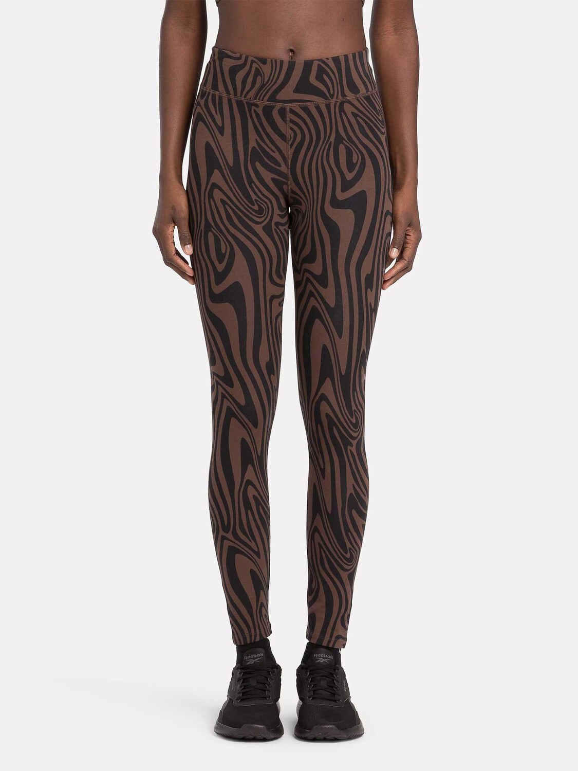 

Тайтсы Reebok MOD SAFARI COTTON TIGHT, черный