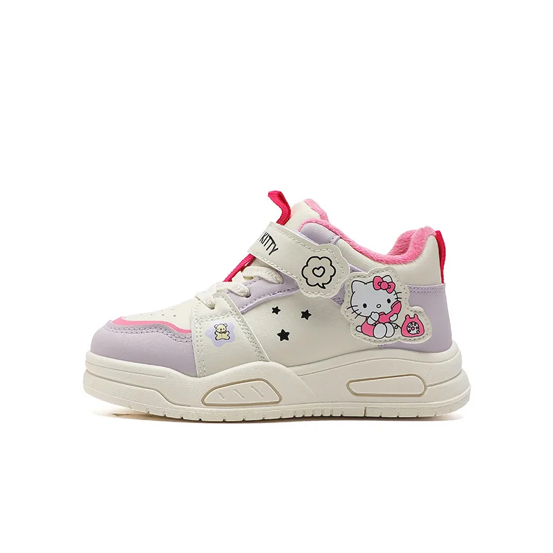 Детские кроссовки для скейтбординга Unisex Sanrio, бежевый фиолетовый