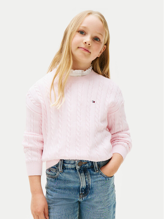 

Свитер regular fit KG0KG08547 Tommy Hilfiger, розовый