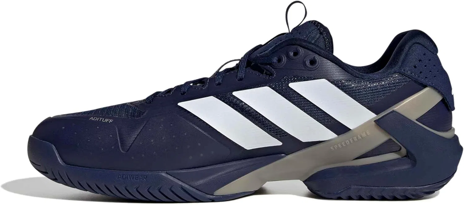 Кроссовки для тенниса Adidas Adizero Ubersonic 5, темно-синие/белые