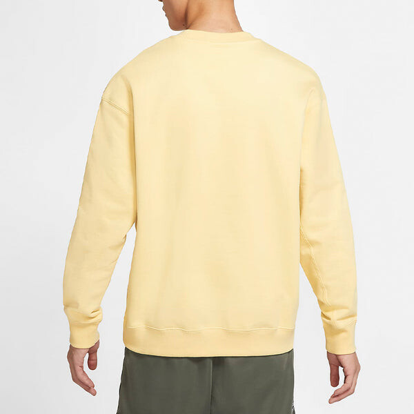 Толстовка NikeSwoosh Sportswear French Terry Men Yellow, желтый — фото 4