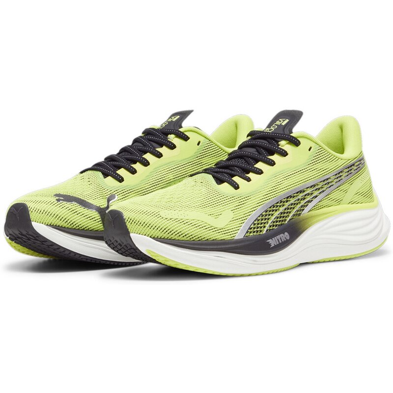Кроссовки Velocity Nitro 3 Psychedelic Puma, цвет lime pow-puma black-puma silve — фото 3
