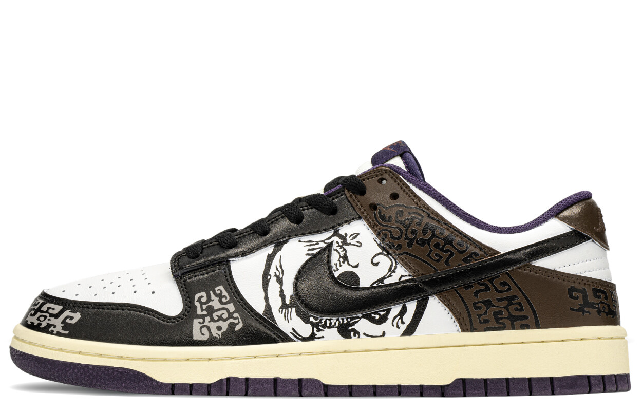 

Мужские кроссовки для скейтбординга Nike Dunk, Black/Brown