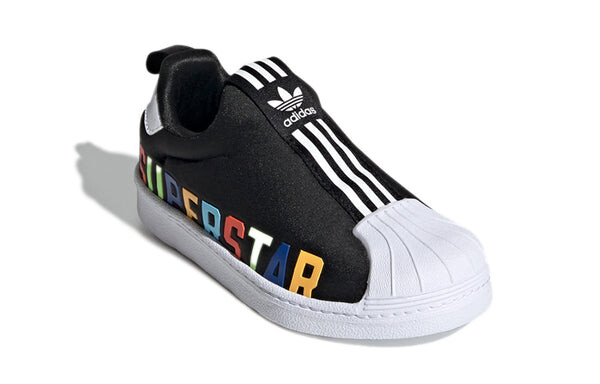 Кроссовки суперзвезда 360 xj Adidas, черный — фото 3