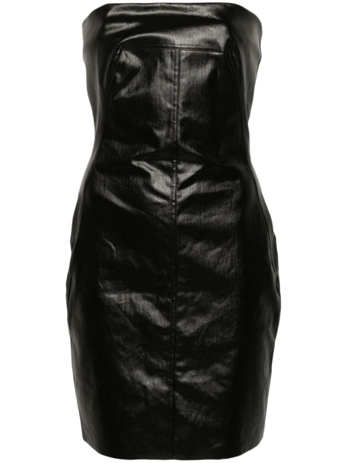 

Rick Owens платье-бюстье мини, черный