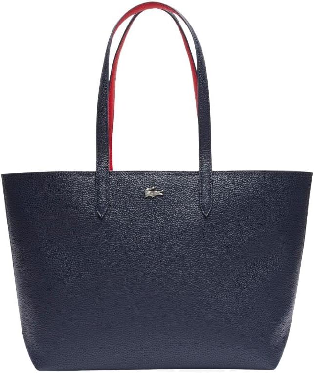 

Женская сумка-тоут Lacoste Anna на молнии, Marine/Rouge