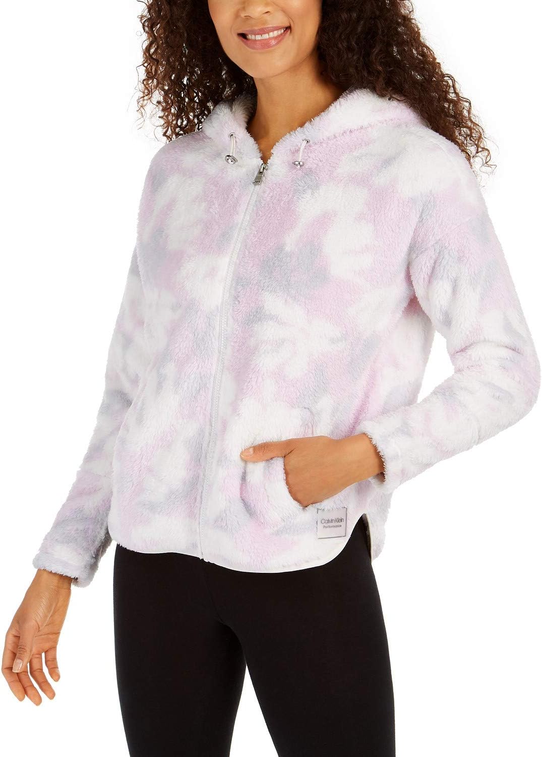 

Женская куртка Calvin Klein Performance с цветочным принтом и капюшоном, Adore Combo