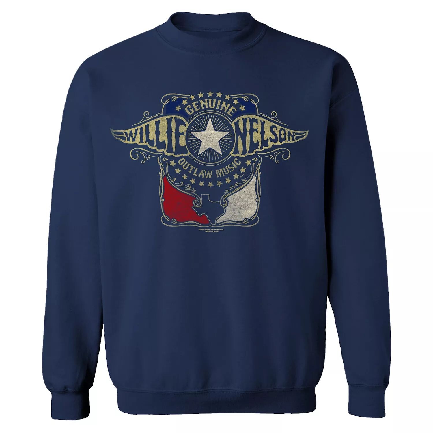 

Мужская толстовка Willie Nelson Outlaw Wings Licensed Character