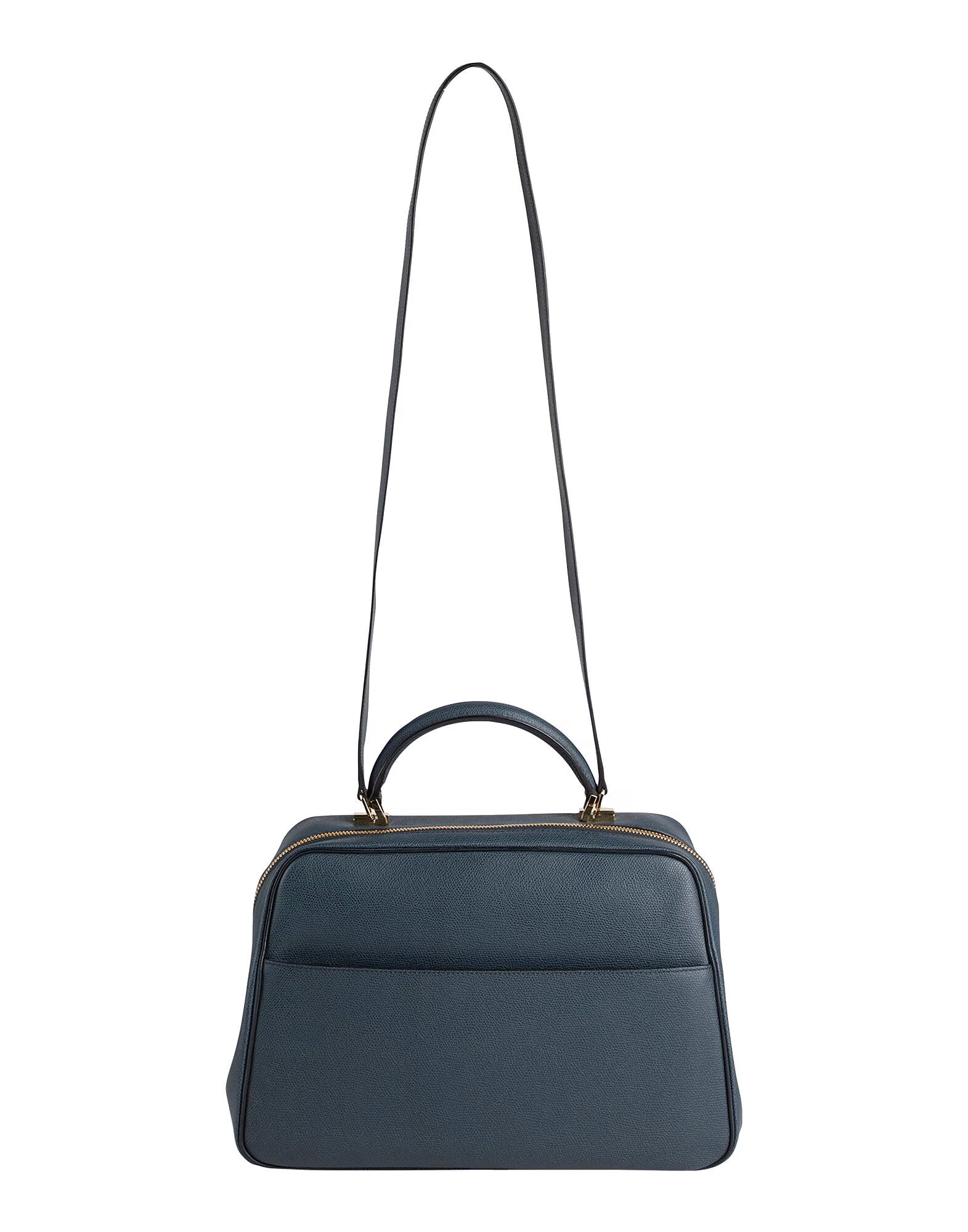 

Сумка Valextra, темно-синий