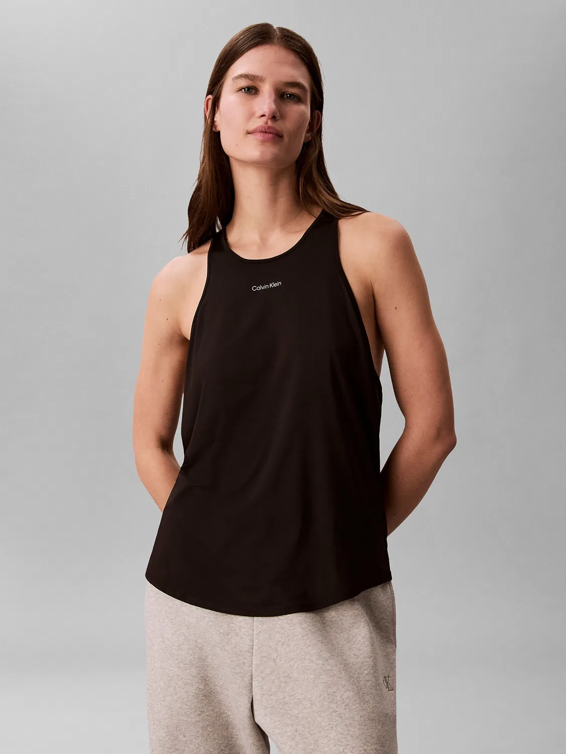 Спортивная майка Calvin Klein черного цвета — фото 2