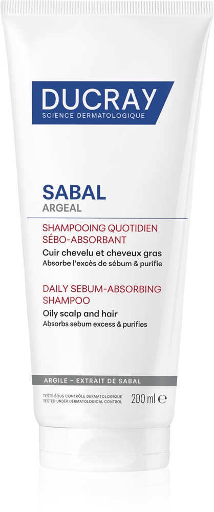 

Шампунь Sabal Argeal для жирных волос и жирной кожи головы Ducray, 200 мл