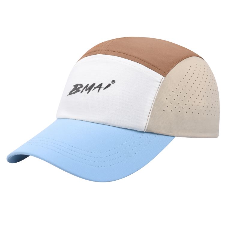 

Бейсболка из полиэстера унисекс белая коричневая синяя BMAI