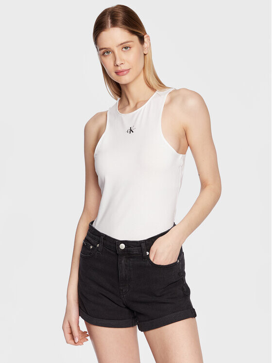 

Топ стандартного кроя Calvin Klein, белый