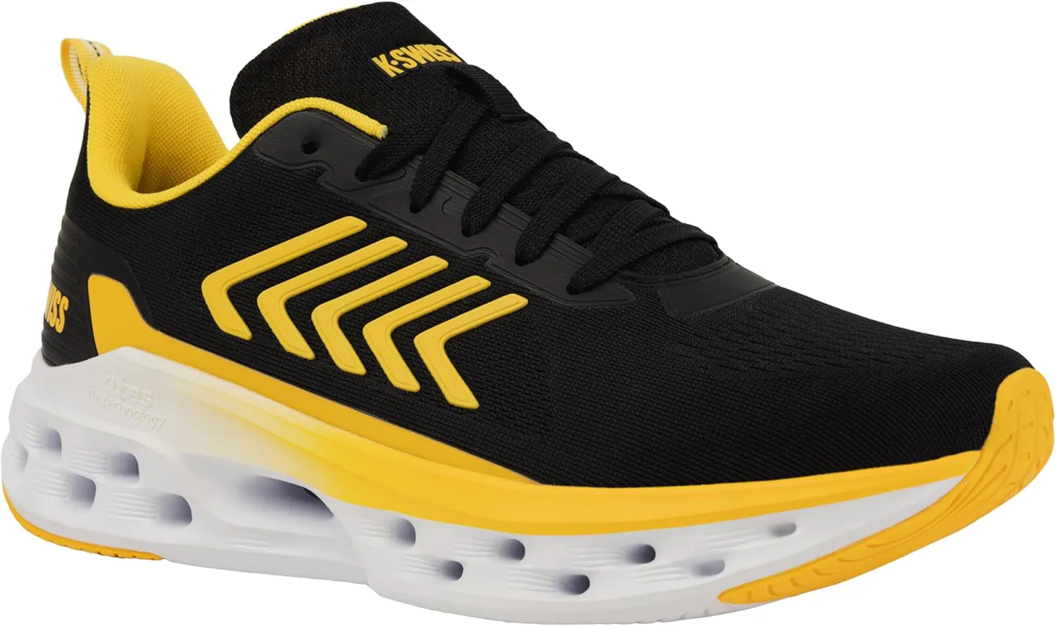 Мужские кроссовки K-Swiss Melrose Tubes Lite, черно-белый — фото 2