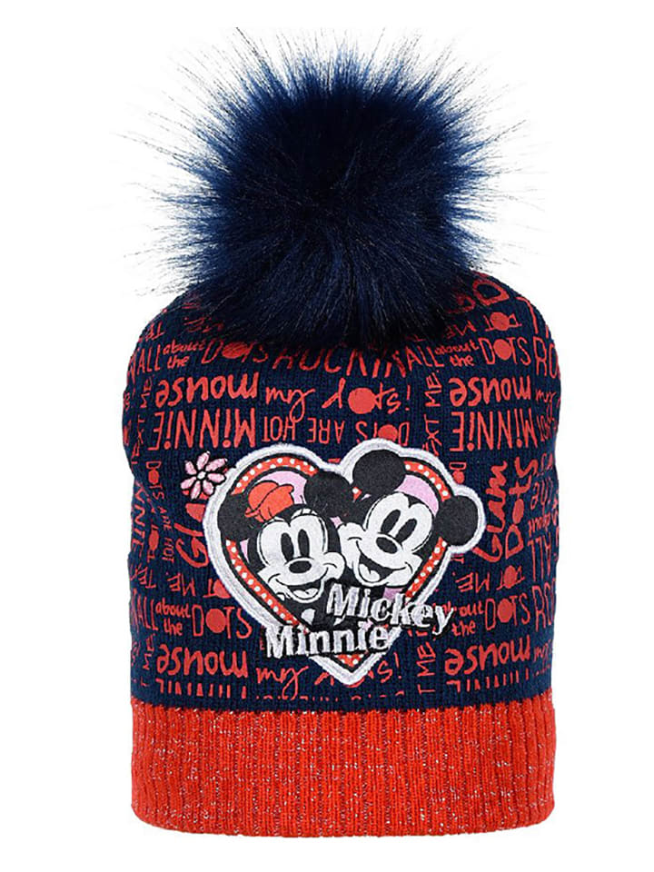 

Disney Minnie Mouse Шапка "Минни" красно-темно-синего цвета