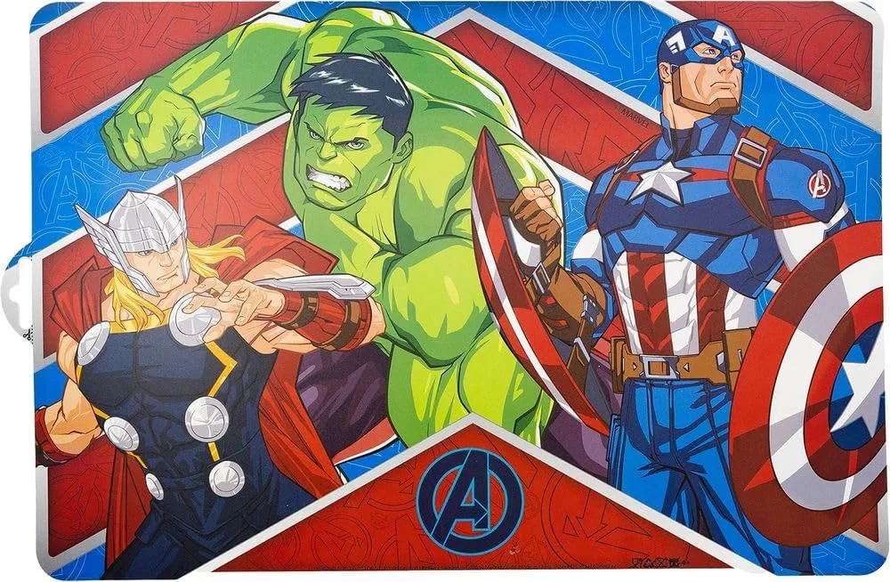 Коврик для детей Marvel Avengers Thor Hulk Captain America Blue and Red Stor — фото 2
