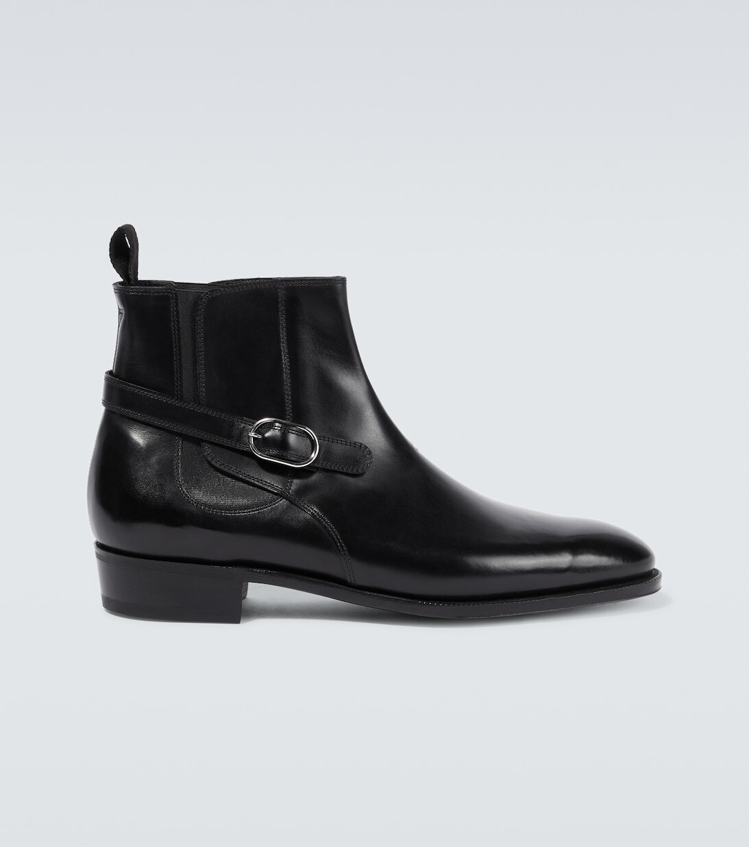 

Кожаные ботинки челси Mason John Lobb, черный