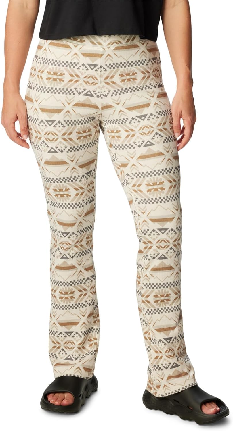 

Женские трикотажные брюки Columbia Holly Hideaway, Chalk Checkered Peaks