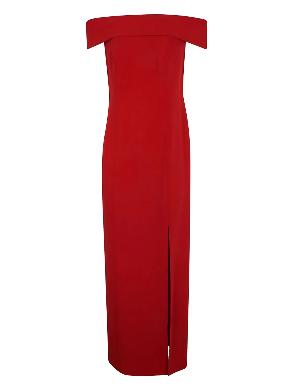

Платье с открытыми плечами Polo Ralph Lauren, красный